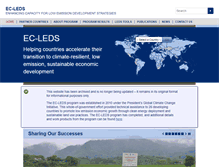 Tablet Screenshot of ec-leds.org